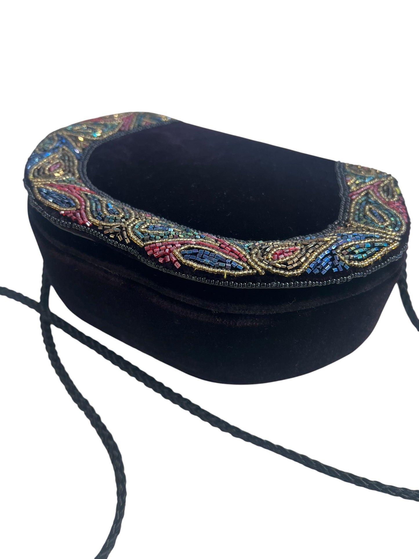 VELVET SHOULDER BAG