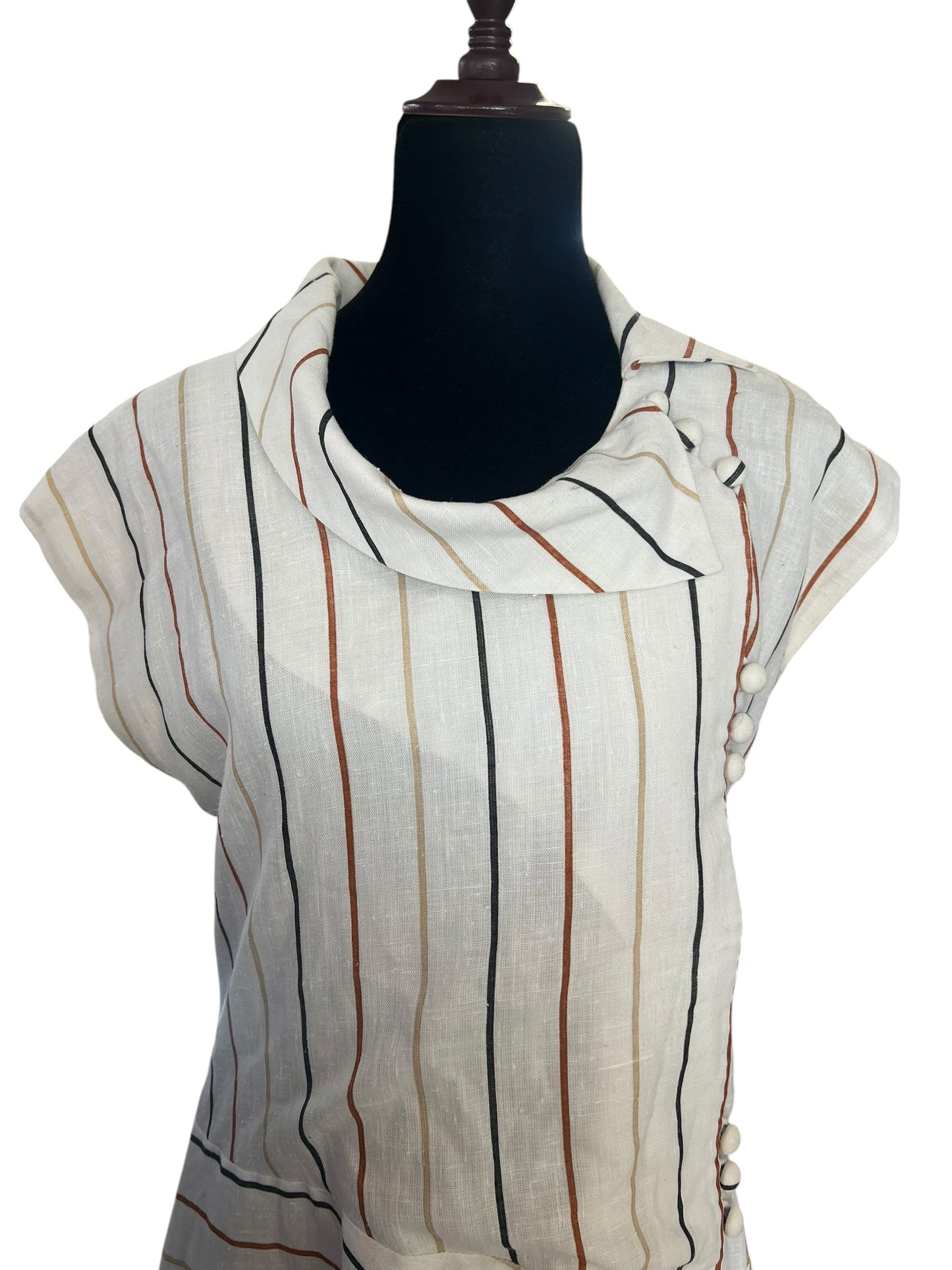 LINEN & COTTON DRESS | 10