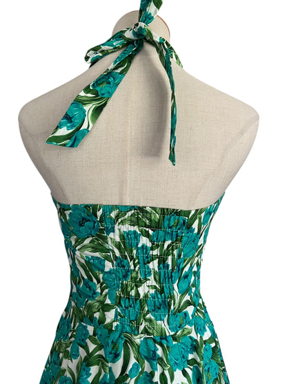 NINETEEN50 TEAL TULIP DRESS | 6