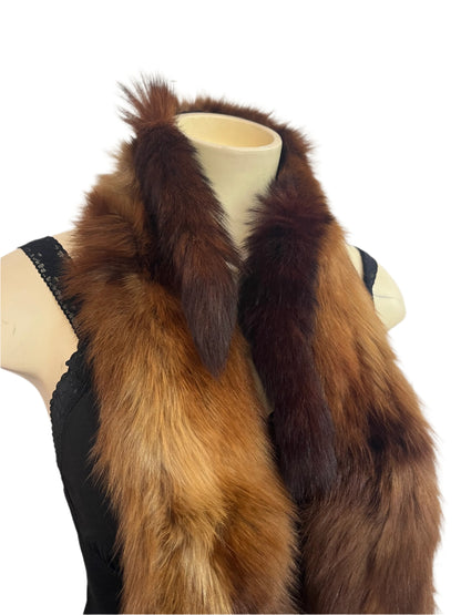FOX FUR NECK STOLE