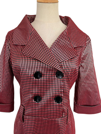 BETTIE PAGE GINGHAM DRESS | XXL