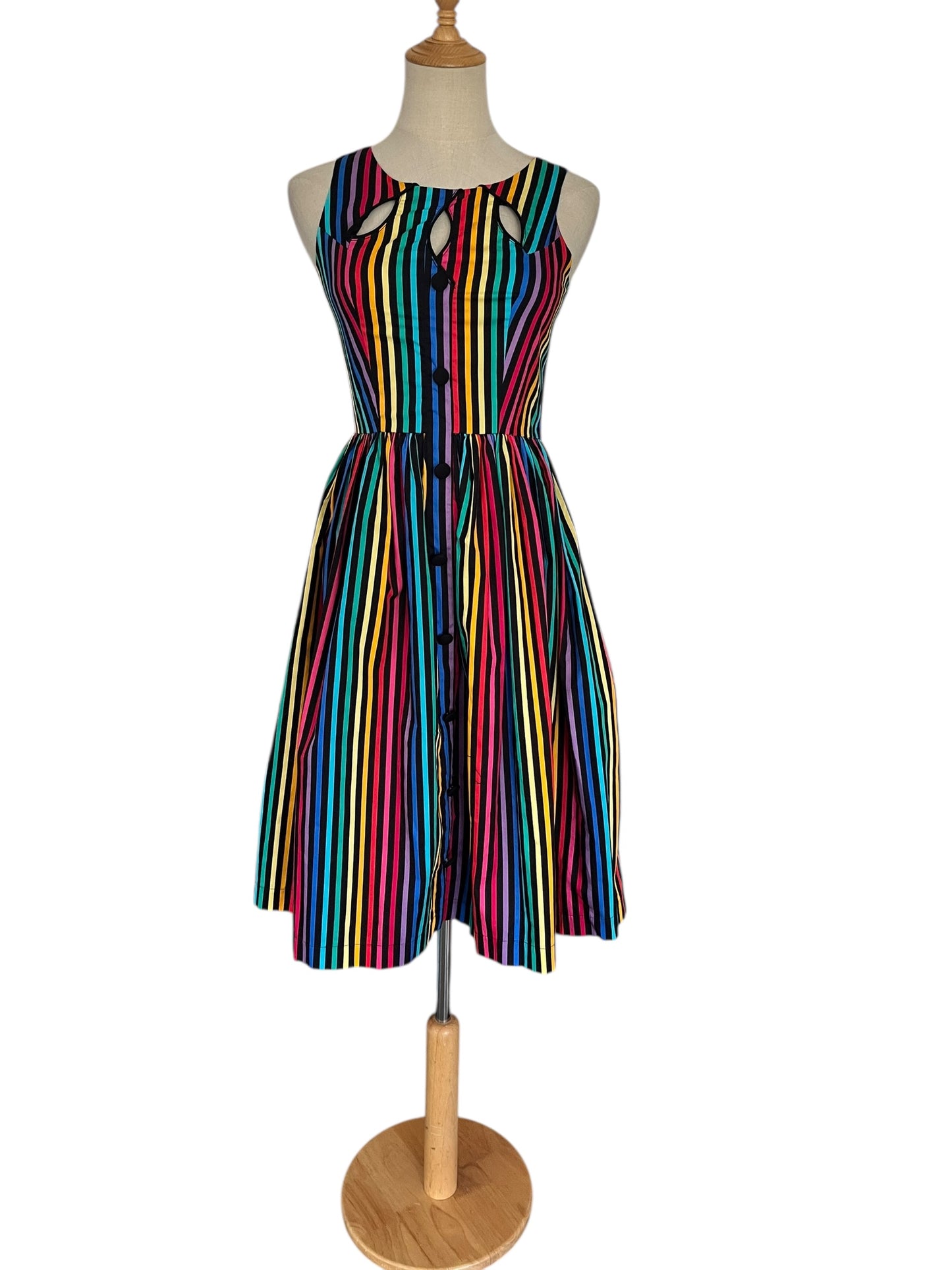 NINETEEN50 BOLD STRIPED DRESS | 8