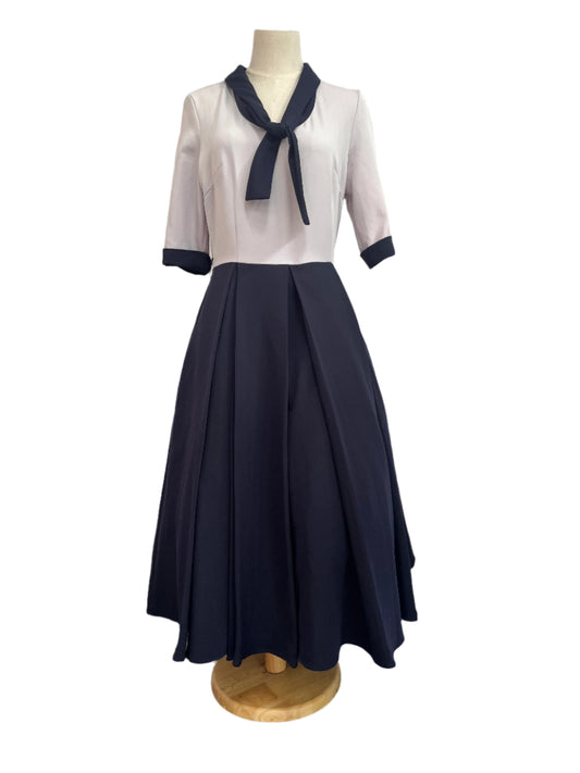 COLLECTIF GREY & BLACK DRESS SZ 12
