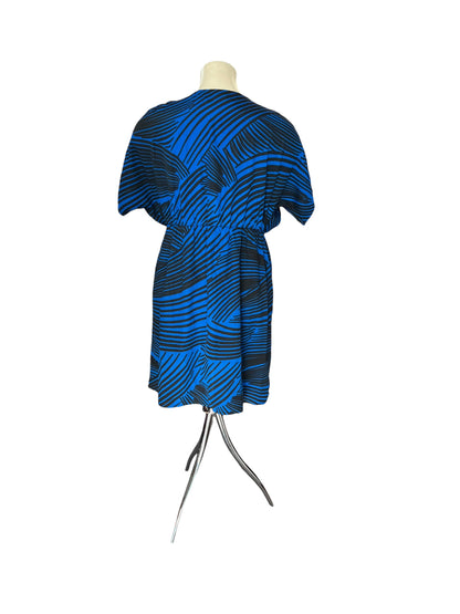 CITY CHIC BLUE STRIPED DRESS | Xs/16