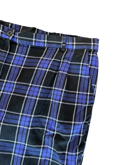 DANGERFIELD PURPLE TARTAN PANTS | 24