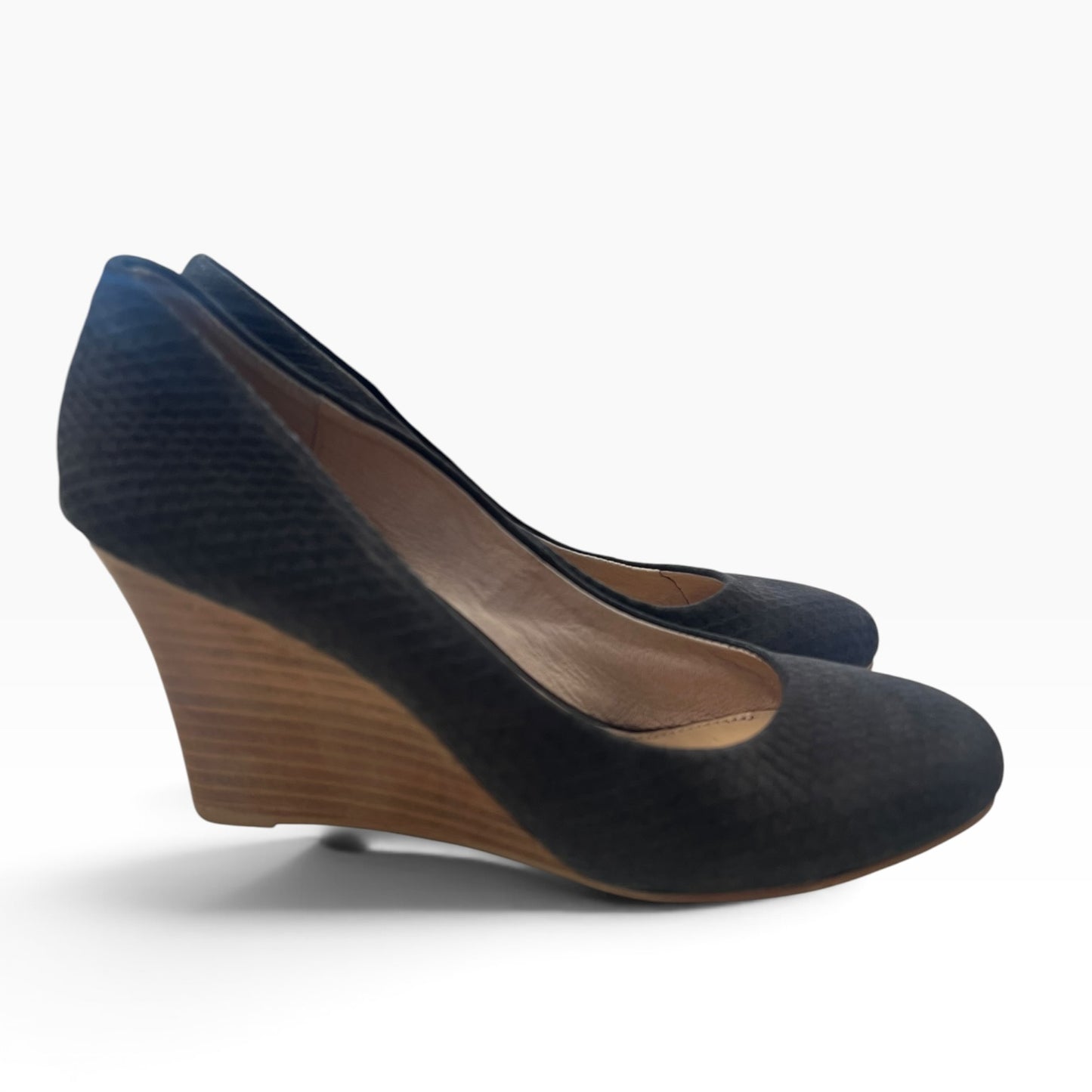 ISABELLA ASALEMI GREY WEDGES | 40/9