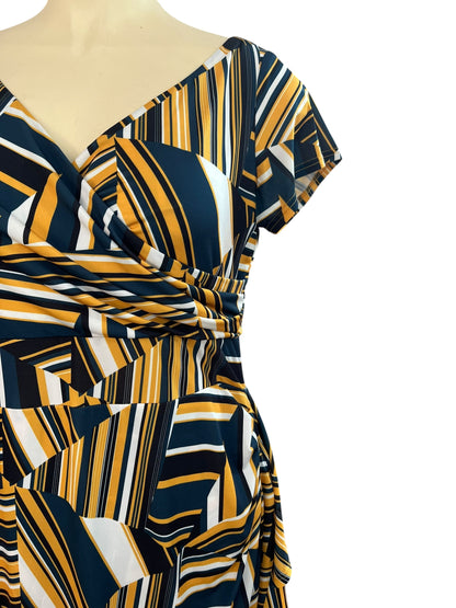 LADY V ELSIE STRIPED DRESS | 18