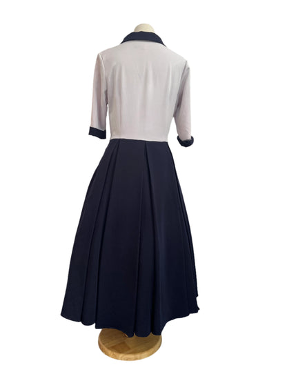 COLLECTIF GREY & BLACK DRESS SZ 12