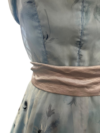 BLUE COCKTAIL DRESS | 6