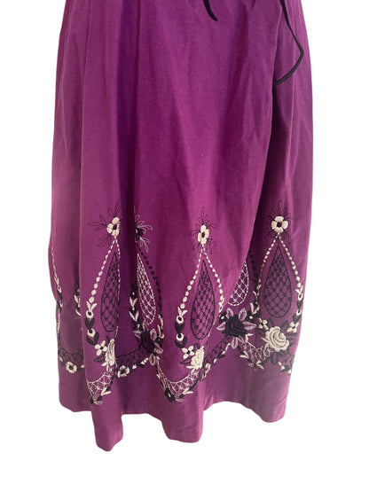 PURPLE DRINDL DRESS | 10