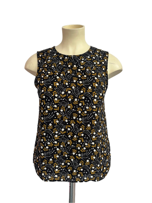 MODCOTH POMPOM TOP SZ L/14