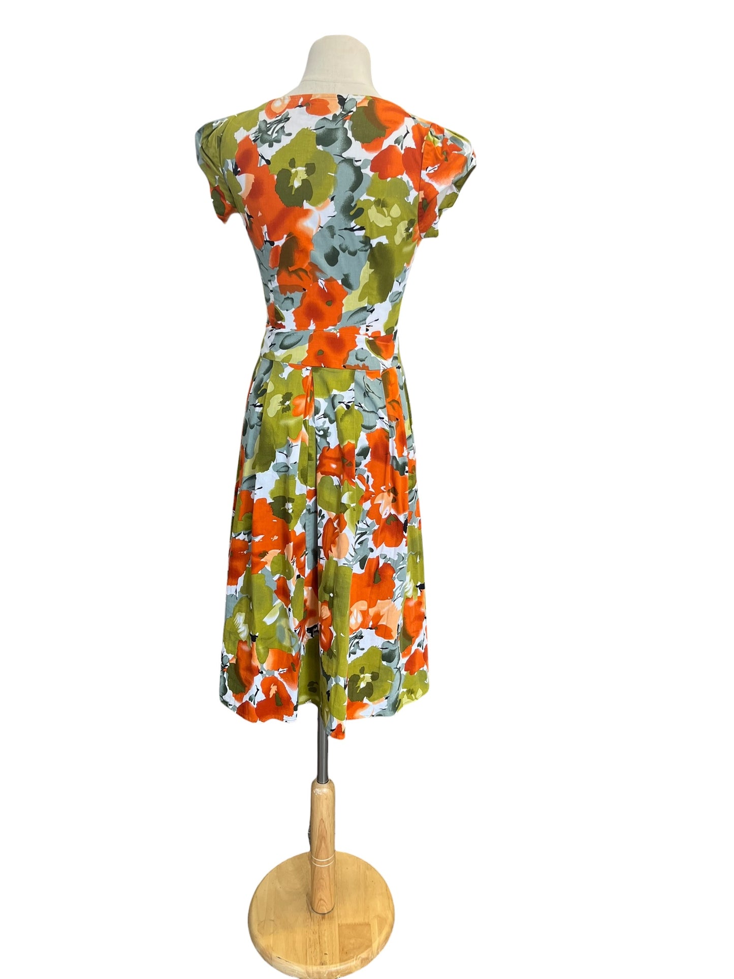 TIMELESS RED & ORANGE DRESS | 8