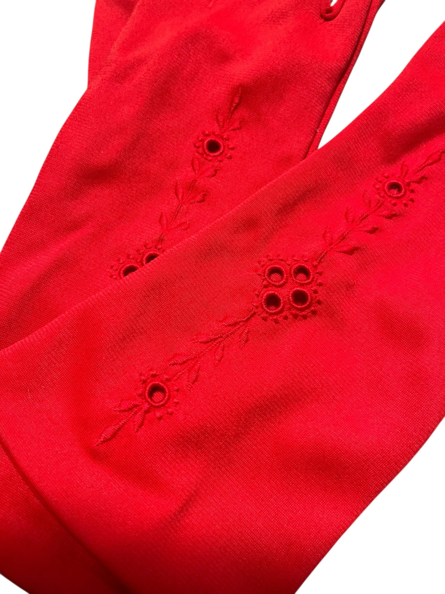 ORANGE MID LENGTH GLOVES 7.5