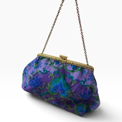 MARCASITE & SILK HANDBAG