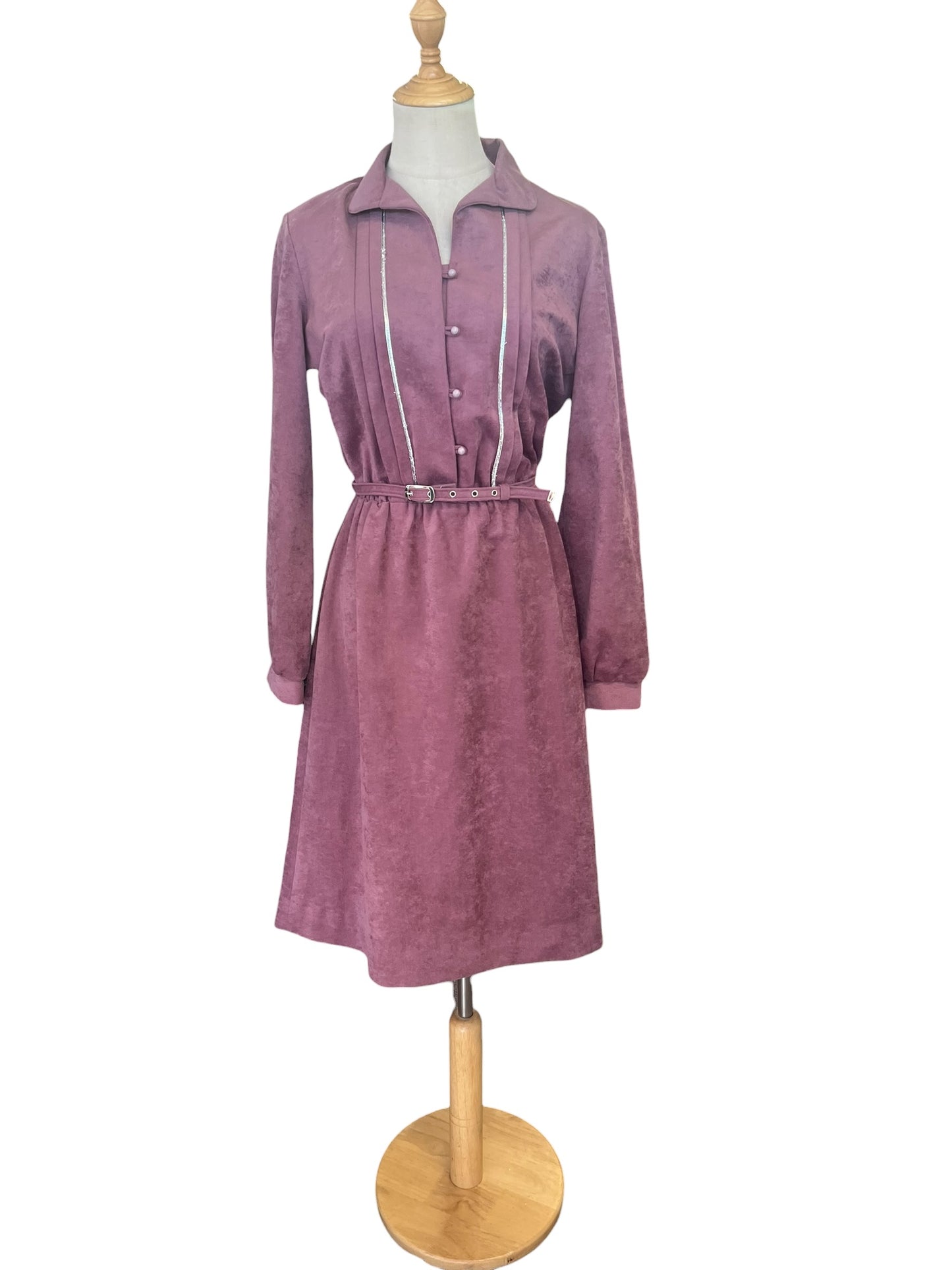 LEVEL 5 SOFT DUSKY PINK DRESS | 8/10