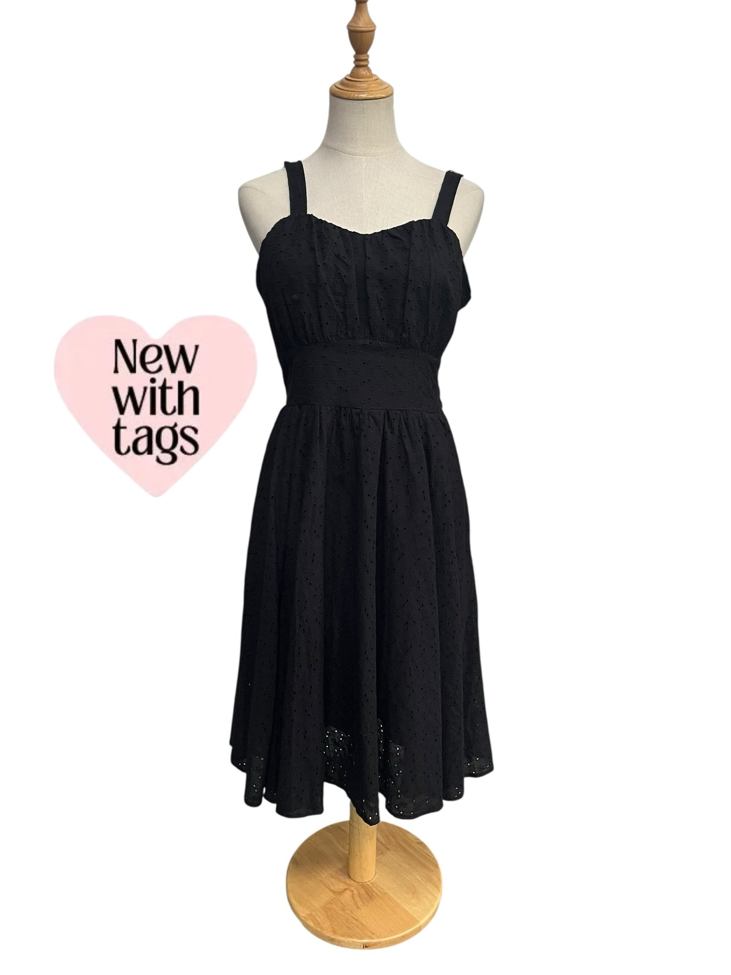 MISS FLAMINGO PEGGY RAVEN DRESS | 12