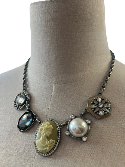 LIA SOPHIA CAMEO NECKLACE