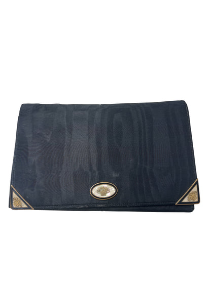 BLACK MOTHER OF PEARL CLUTCH