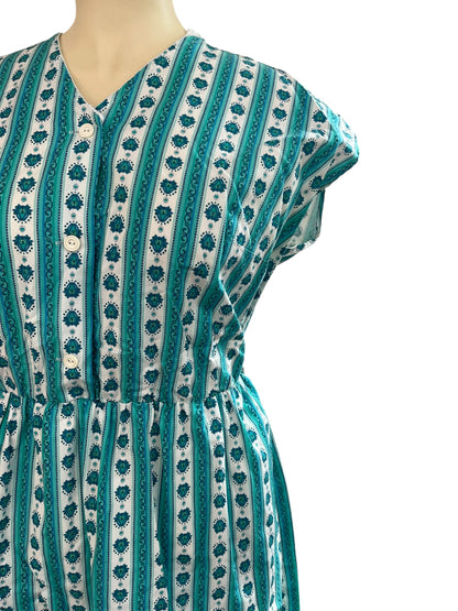 GRAZIELLA TEAL  DRESS | 18