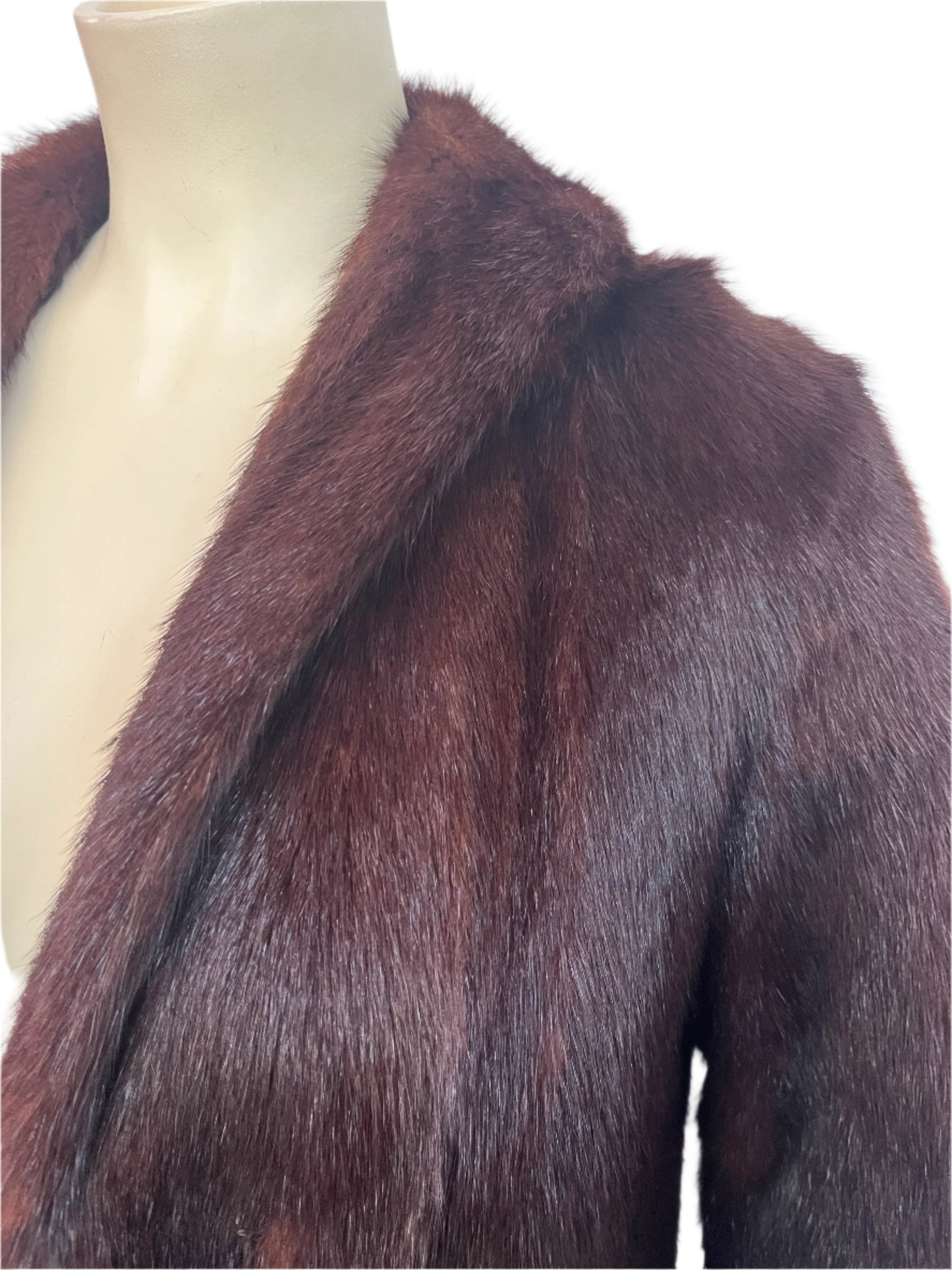 RICH BROWN BEAVER COAT