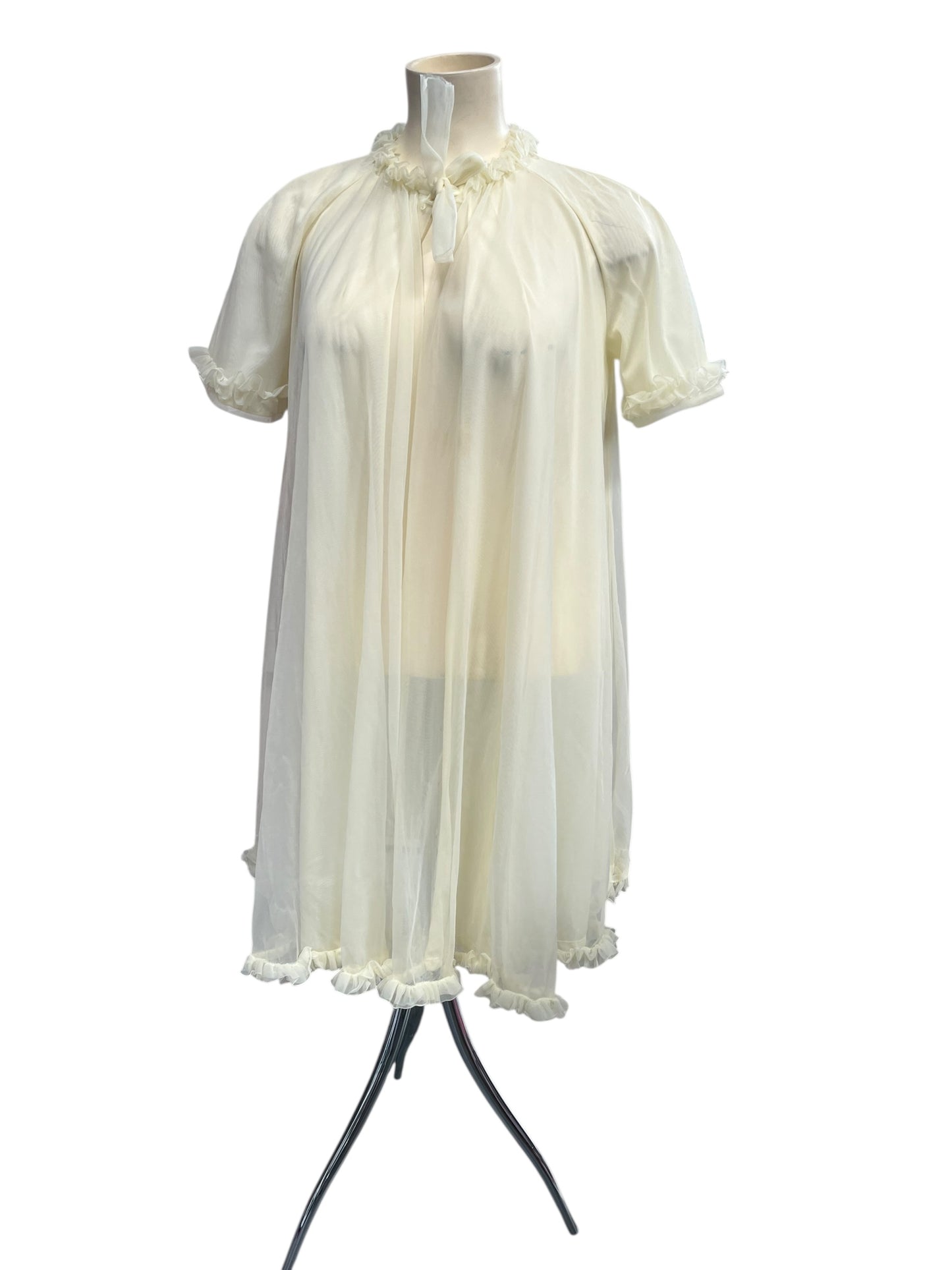 ST MICHEAL YELLOW NYLON GOWN | 34/36