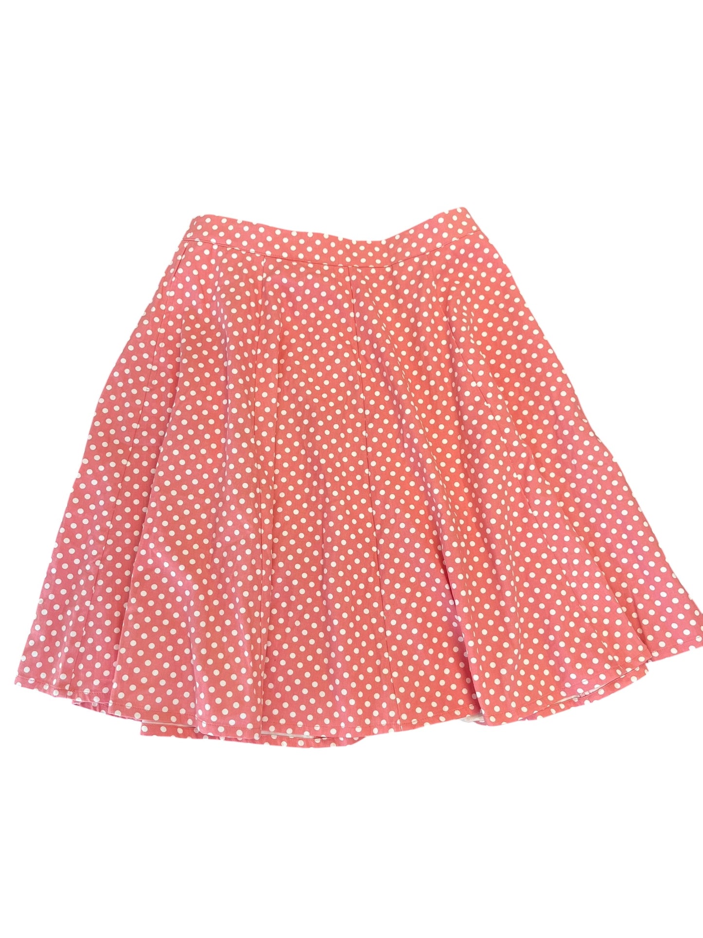 REVIVAL PINK POLKADOT SWING SKIRT | 12