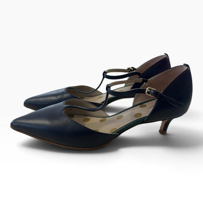 NAVY BODEN HEELS | 40/9
