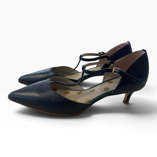 NAVY BODEN HEELS | 40/9
