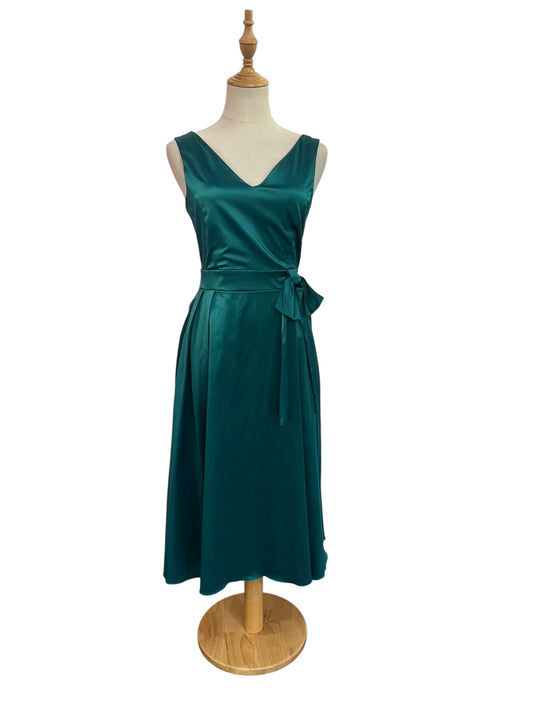 LADY V IRIS PEACOCK GREEN DRESS