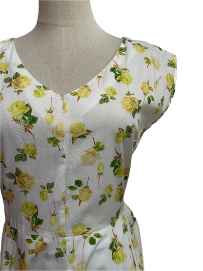 REVIVAL YELLOW ROSE DRESS SZ 10