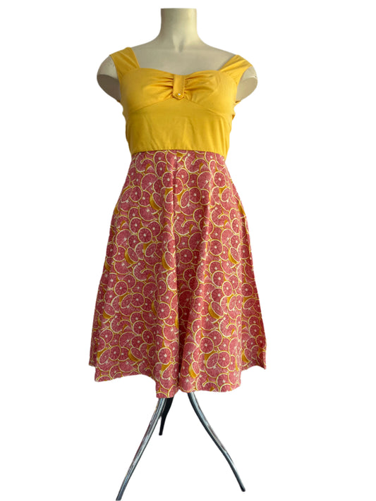 G GEES LEMON DRESS SZ 16