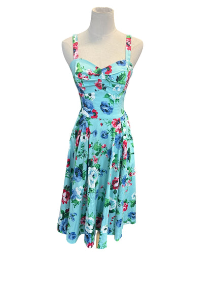 RETROSPECTD BLUE BLOSSOM DRESS | 6