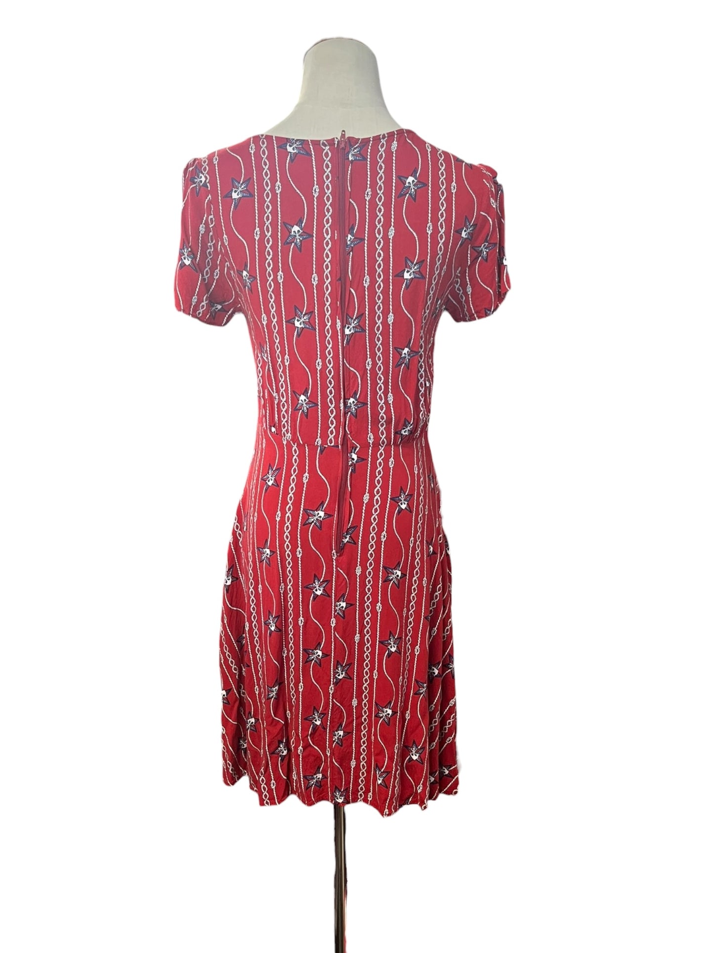 DANGERFIELD RED ANCHOR DRESS | 10