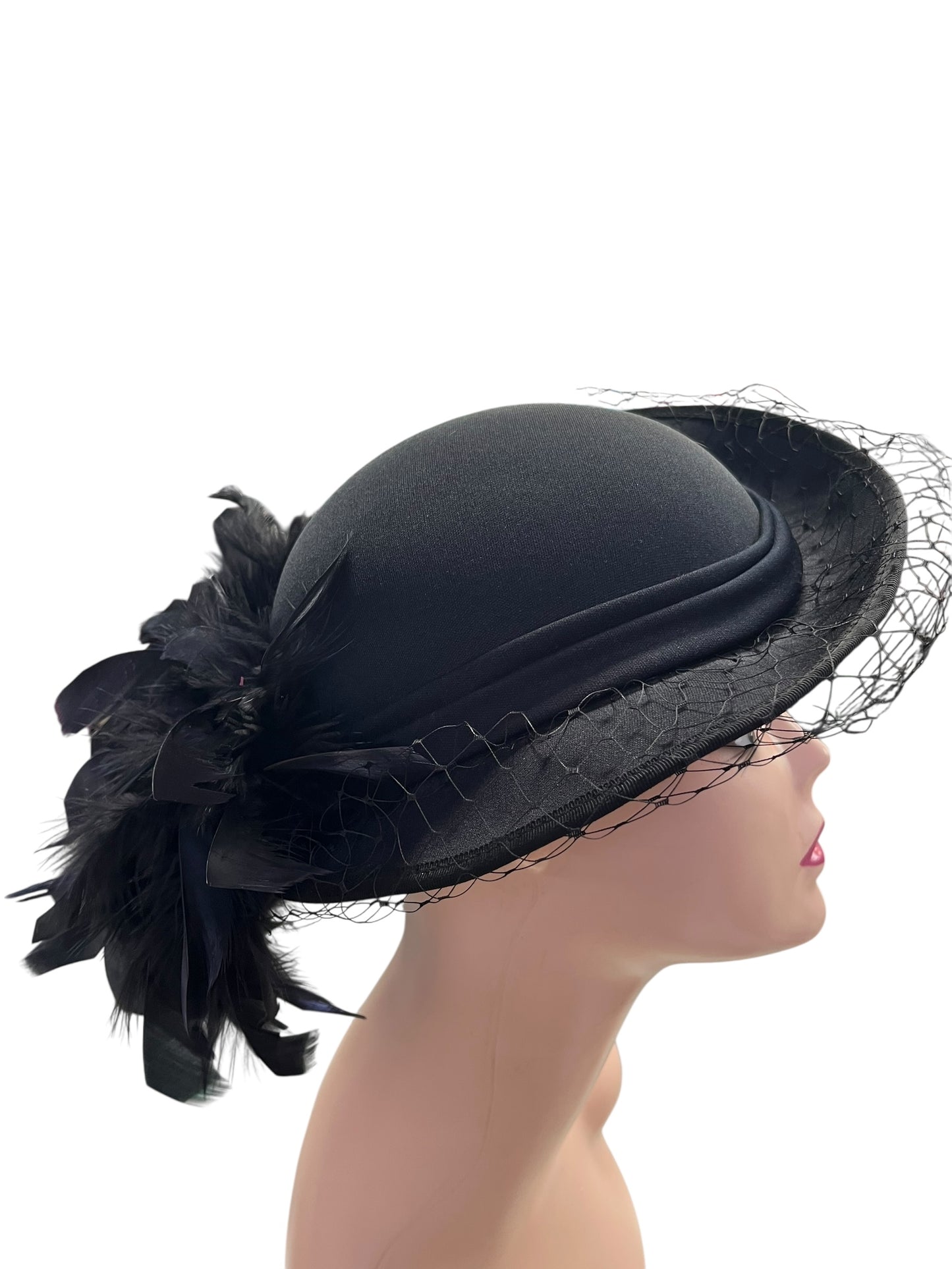 FEATHER & NET HAT