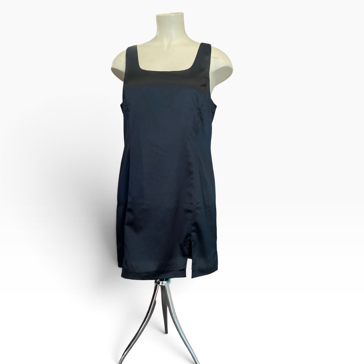BLACK FRIDAY BLACK SATEEN DRESS | 20
