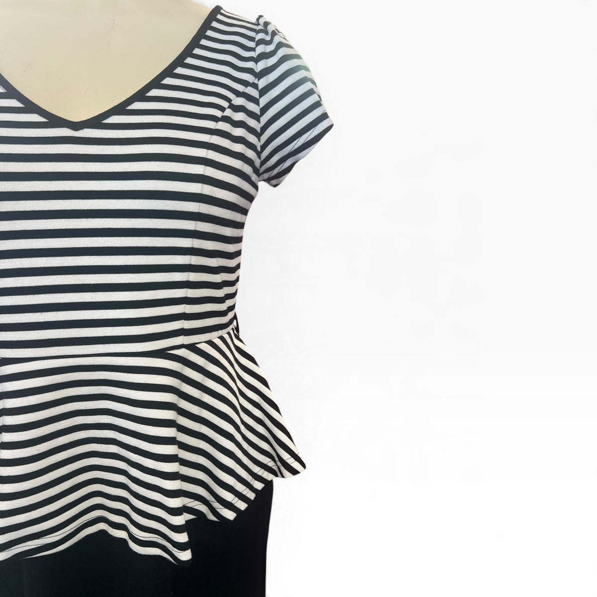 CITY CHIC PEPLUM DRESS | 16
