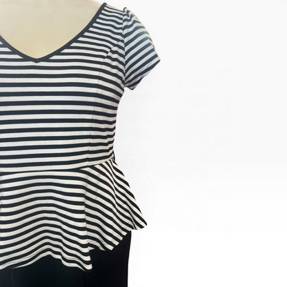 CITY CHIC PEPLUM DRESS | 16