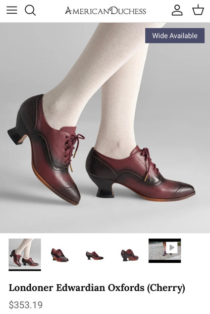 AMERICAN DUCHESS LEATHER SHOES | 11
