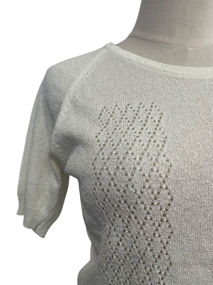 WHITE KNIT TOP | 8