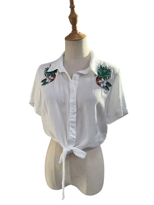 COLLECTIF PINEAPPLE TOP SZ 10