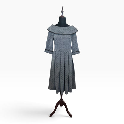 TATYANA GREY POLKA DOT DRESS | S/10