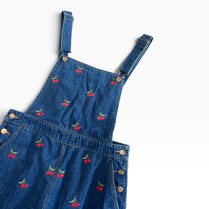 DENIM CHERRY OVERALLS | 10