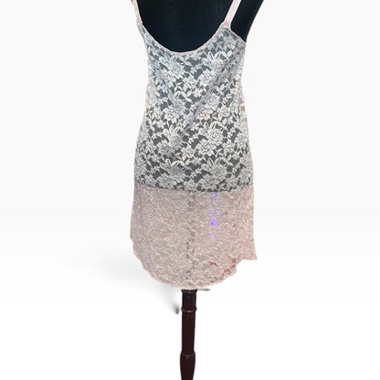 PINK LACE SLIP | 10
