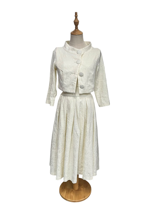 LINDY BOP CREAM DRESS & JACKET | 8