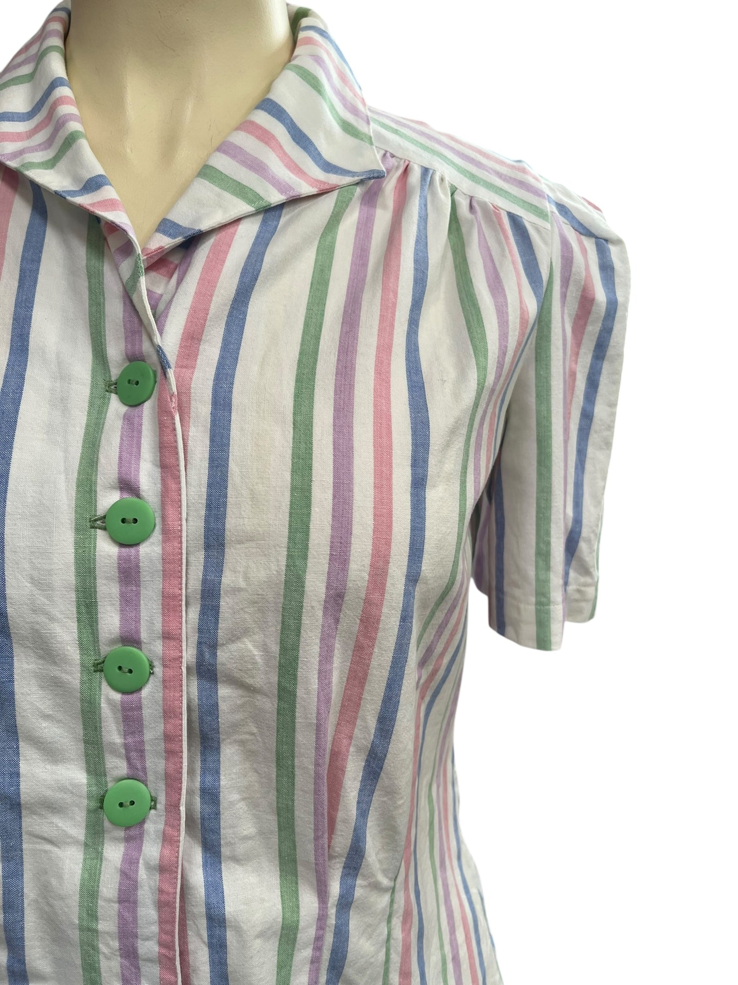 PASTEL STRIPED BLOUSE | 14
