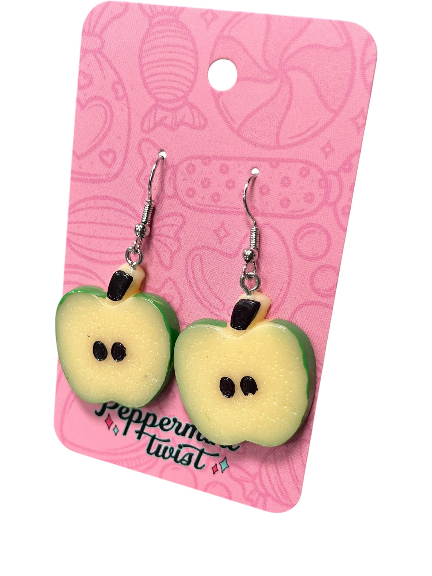 APPLE SLICE EARRINGS