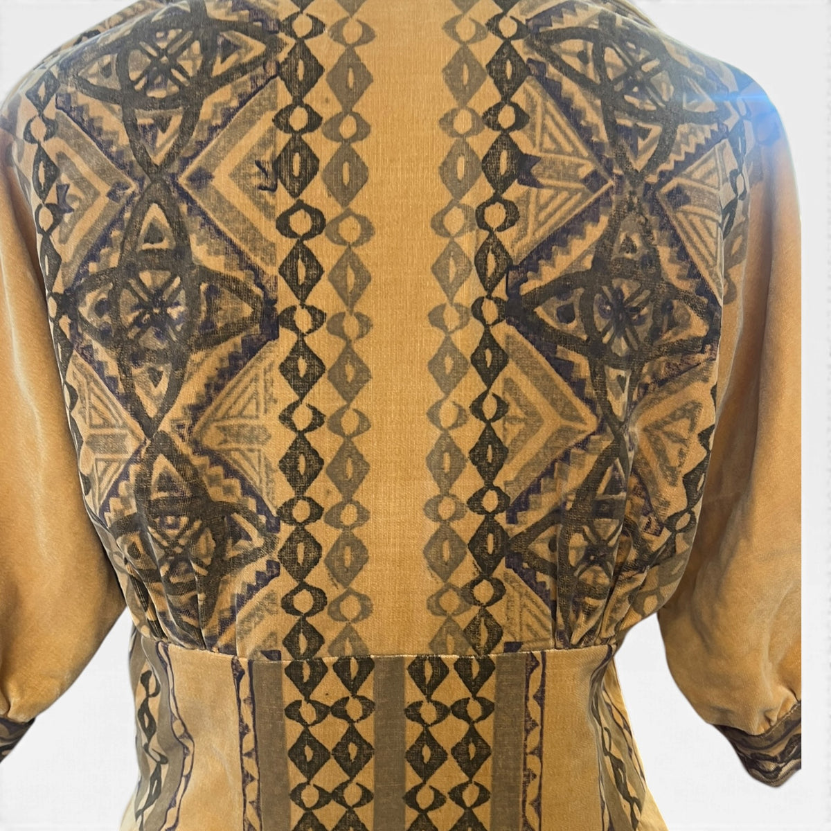 FANNY BUSS HANDPRINTED DRESS | 12/14