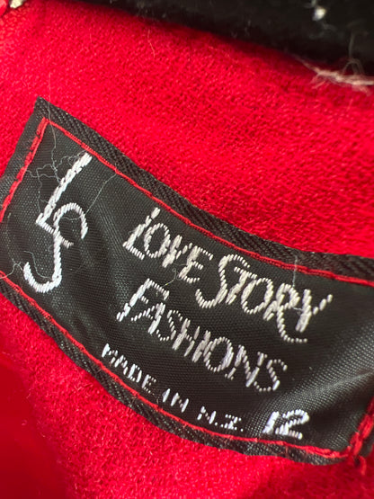 LOVE STORY RED SHIFT DRESS | 12