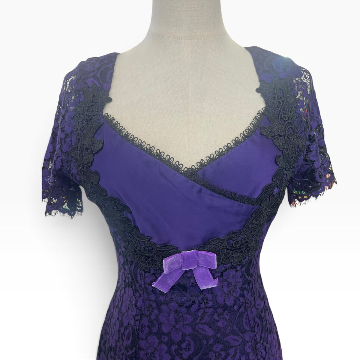 KITTEN DAMOUR PURPLE LACE DRESS | 12
