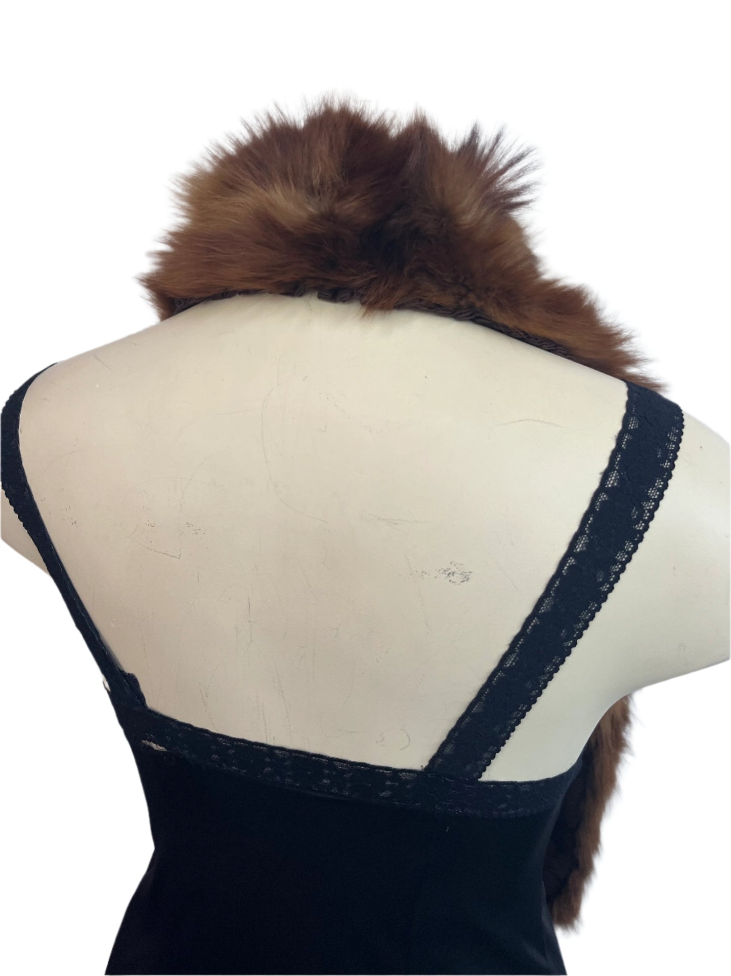 FOX FUR NECK STOLE